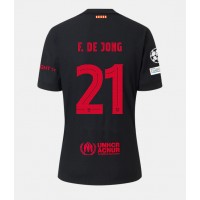 Barcelona Frenkie de Jong #21 Replika Bortatröja 2024-25 Kortärmad